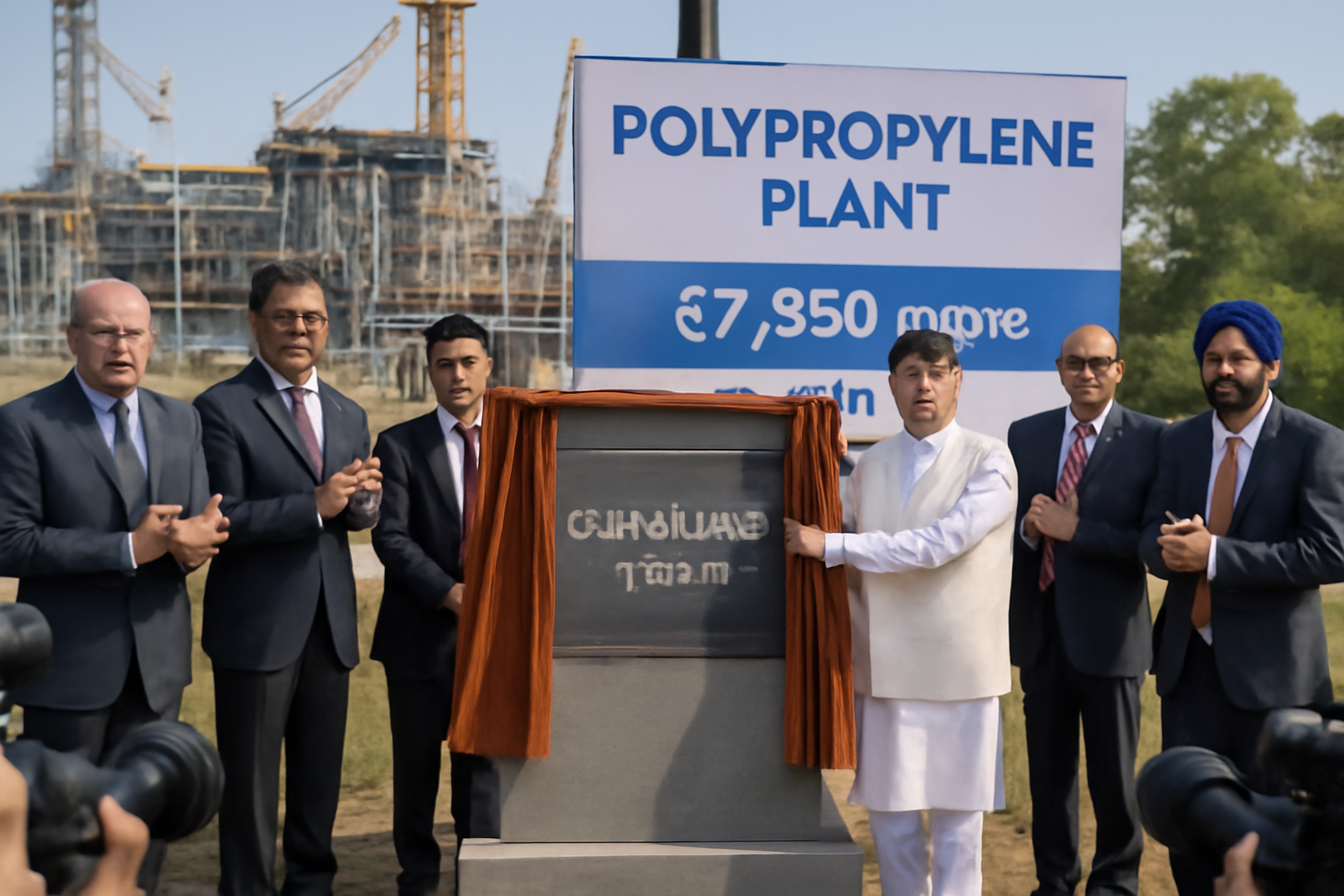 The Foundation Stone of a ₹7,230 Crore Polypropylene Plant Laid in Numaligarh
